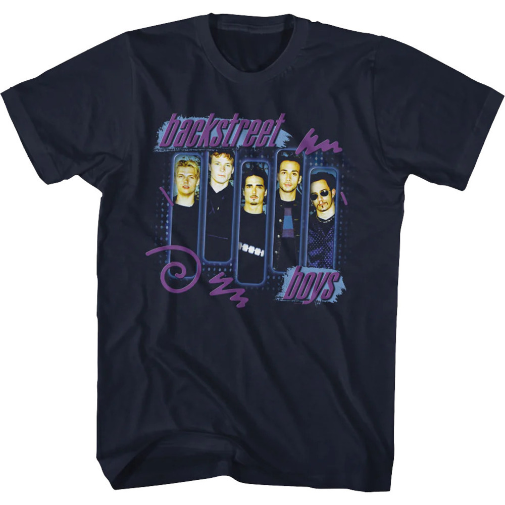 Boy Band Panels Backstreet Boys Tshirt